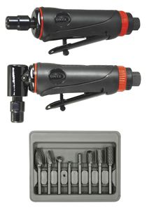 Astro Pneumatic 3 Piece Die Grinder Kit; 201, 204 &amp; 2181
