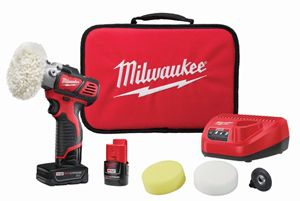 Milwaukee Tool M12 Variable Speed Polisher/Sander Kit, 2438-22X