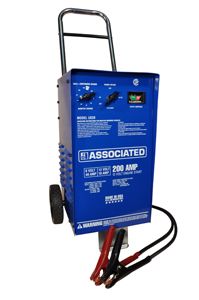 Associated US20 6V/12V 40A/10A Wheel Battery Charger with 200A Engine Start and 90 MInute Timer