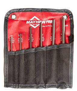 Mayhew 6 Piece Pilot Punch Set, 62250