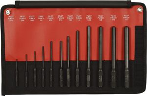 Mayhew 12 Piece Roll Pin Punch Set,