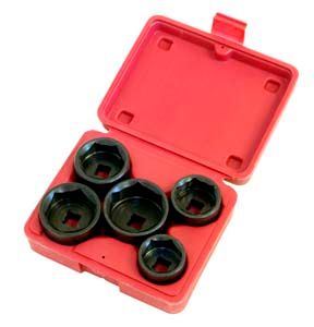 Lisle 5 Piece Filter Socket Set, 13300