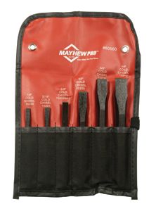 Mayhew 6 Piece Cold Chisel Set, 60560
