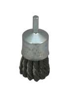 Lisle 1" .020 Knotted Wire End Knotted Brush, 14040