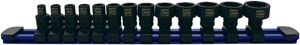 Astro Pneumatic 13 Piece 1/4" Drive Metric Low Profile Socket Set, 78113
