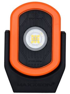 Maxxeon WorkStar®  CYCLOPS Rechargeable Work Light - HiViz Orange, 00813