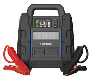 Topdon V4500 PLUS - 2-in-1 4500 Peak Amp Jump Starter &amp; Battery/System Tester