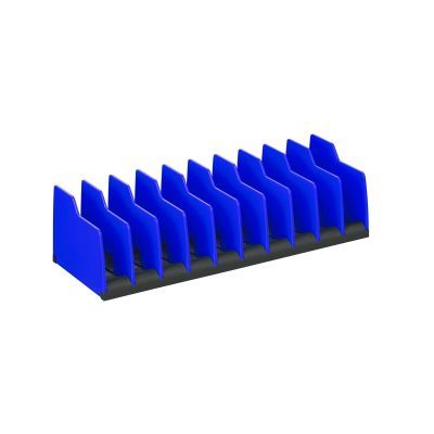 Ernst Mfg. No-Slip 10 Tool Plier Organizer - Blue, 5503