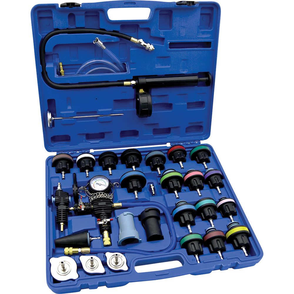 Astro Pneumatic Universal Radiator Pressure Tester &amp; Vacuum Type Cooling System Kit 78584