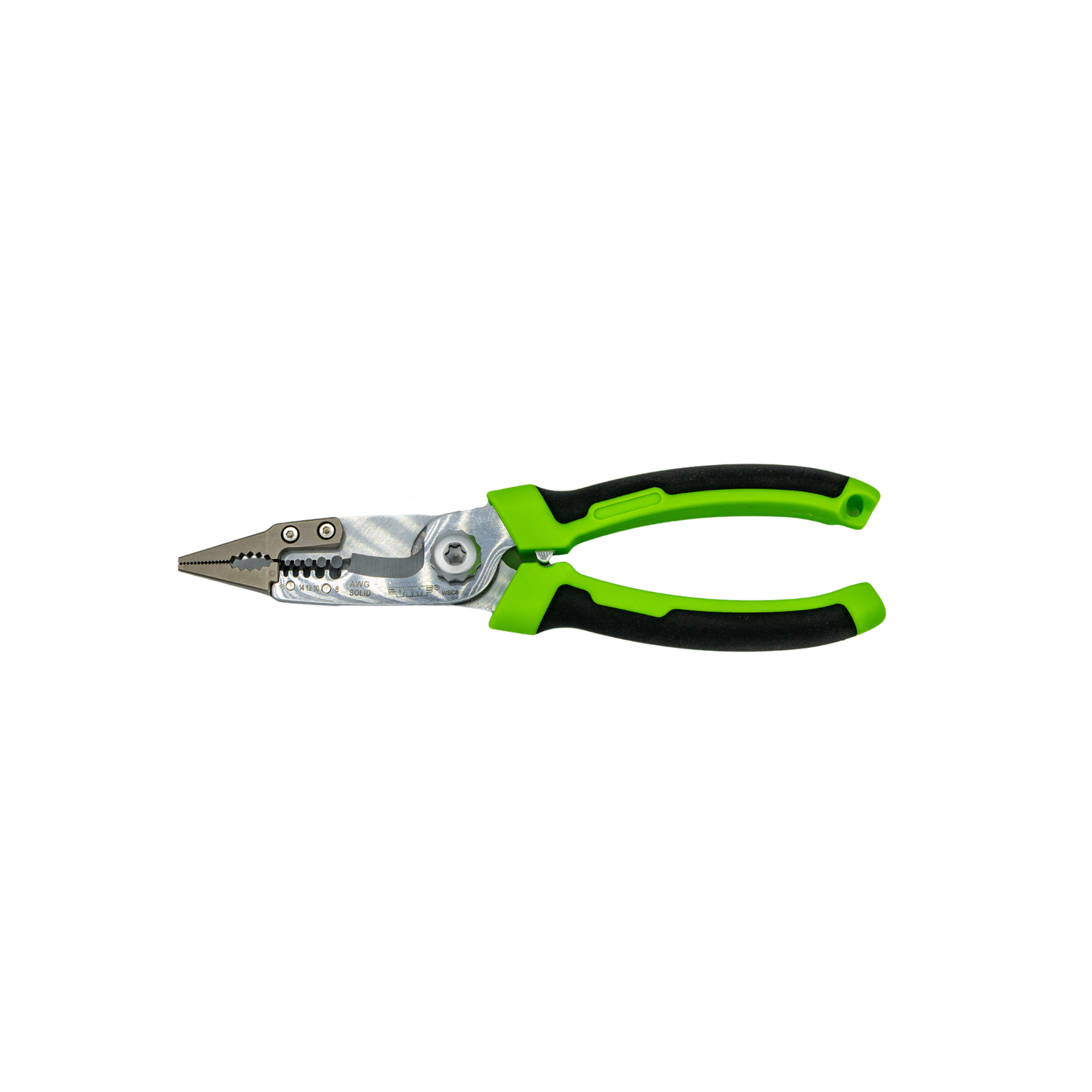 VIM Tools 8'' Wire Stripper / Crimper Pliers WSC8