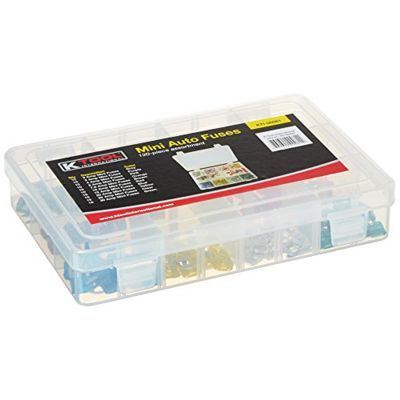 K Tool International 120 Piece Auto Fuse Assortment, 00081
