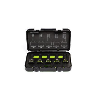 Grip Edge Tools 5-PC 3/4" Dr Metric Impact RPT Hex Driver Set