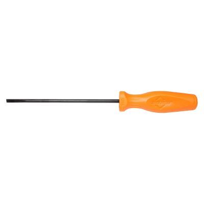 Mayhew Hi Vis Orange Slotted 3/16-Inch x 6-Inch Screwdriver 27316HVO