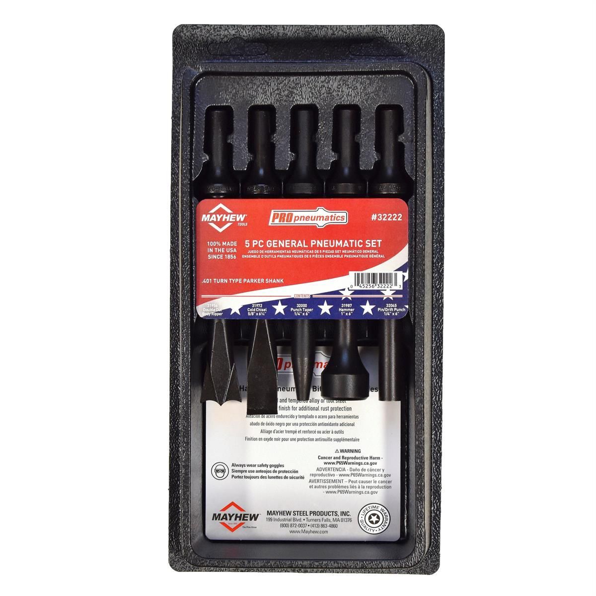 Mayhew 5 Piece General Pneumatic Set, 32222