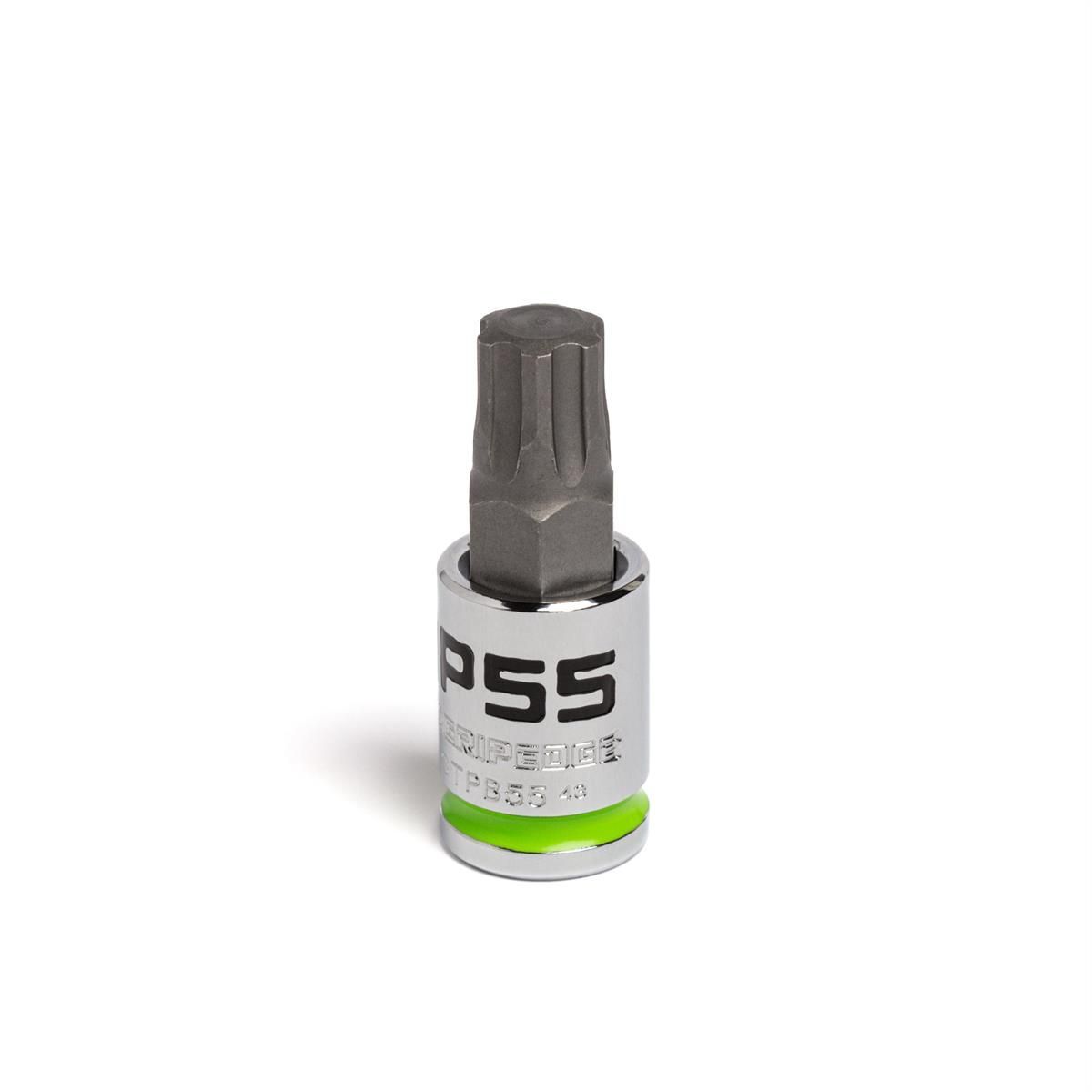 Grip Edge Tools 3/8" Dr RPT Star Plus Bit Socket, STPB55