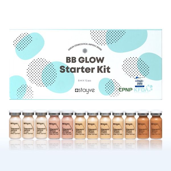 Stayve BB Glow Kit – set od 12 ampula pigmenta za BB Glow tretmane
