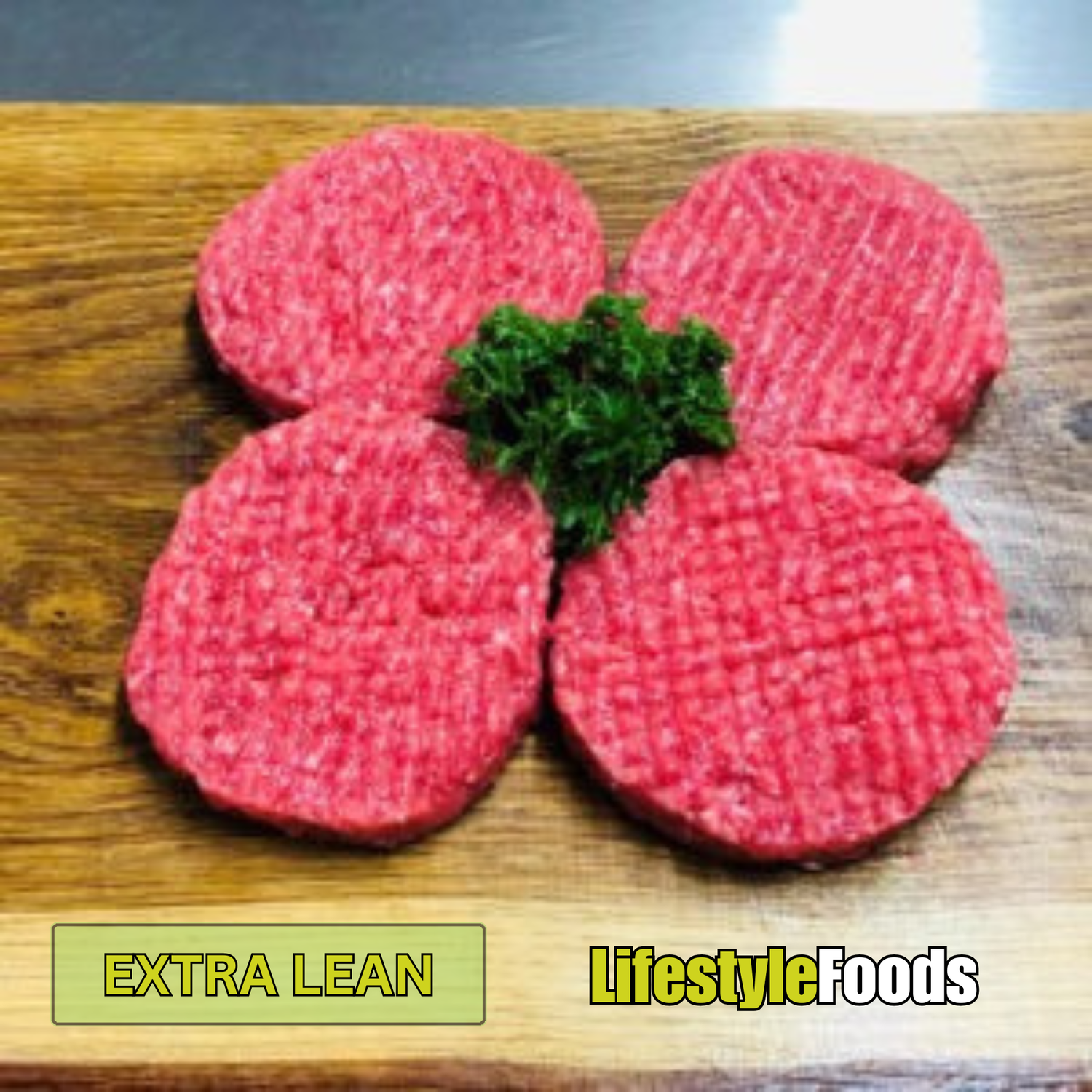 LifeStyle  Extra Lean ‘Skinny’ Steak Burgers (4x100g)