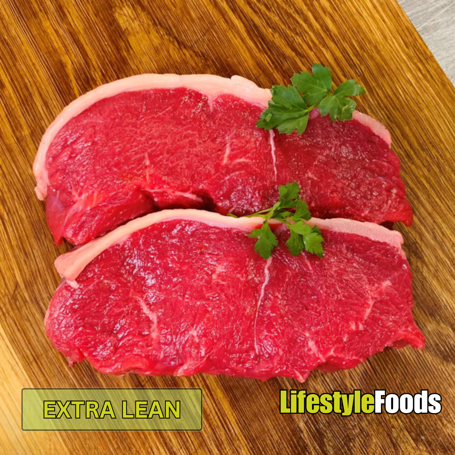 Extra Lean Sirloin Steaks (2 x 225g)