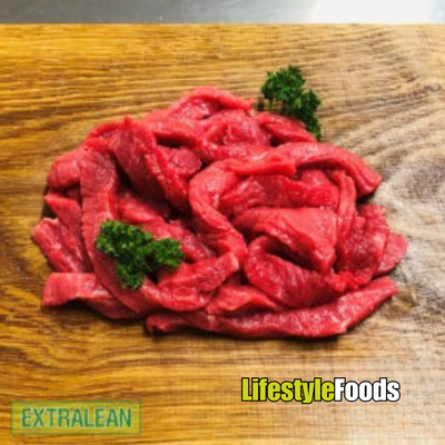 Authentic Extra Lean Steak Strips (300g)