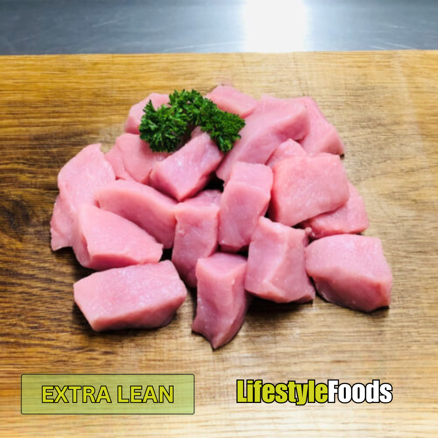 Lifestyle Extra Lean Pork Cubes (500g)