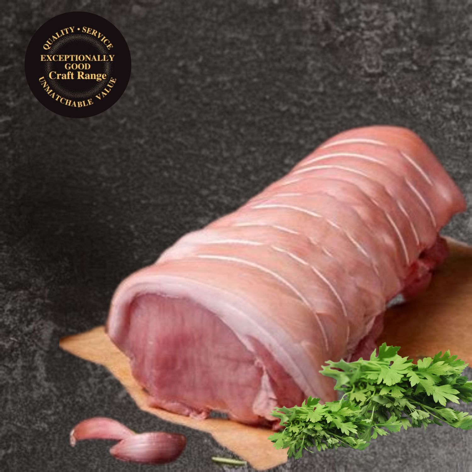4kg Boneless Pork Loin Joint