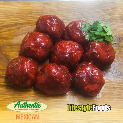 Authentic Extra Lean Steak Meatballs Chose From A Variety Of Flavours   (8x45g)