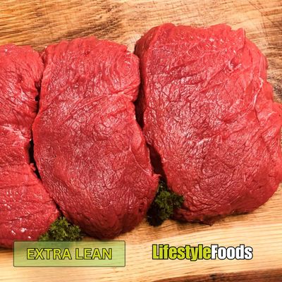 Lifestyle Extra Lean Rump Steaks (3x200g)