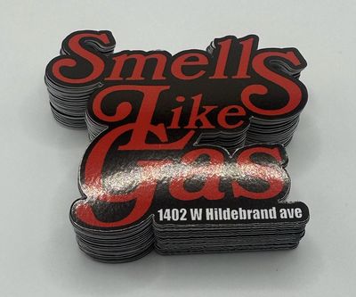 Smells Like Gas Stickers