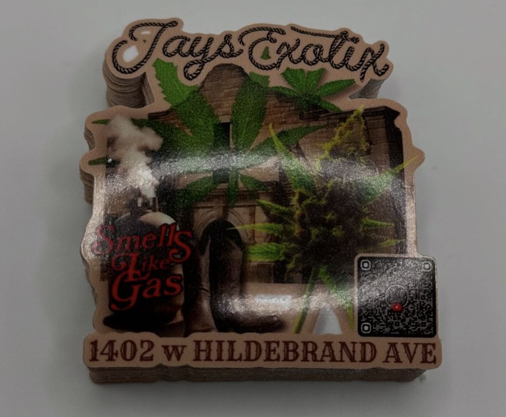 Alamo Jay&#39;s Exotics Sticker