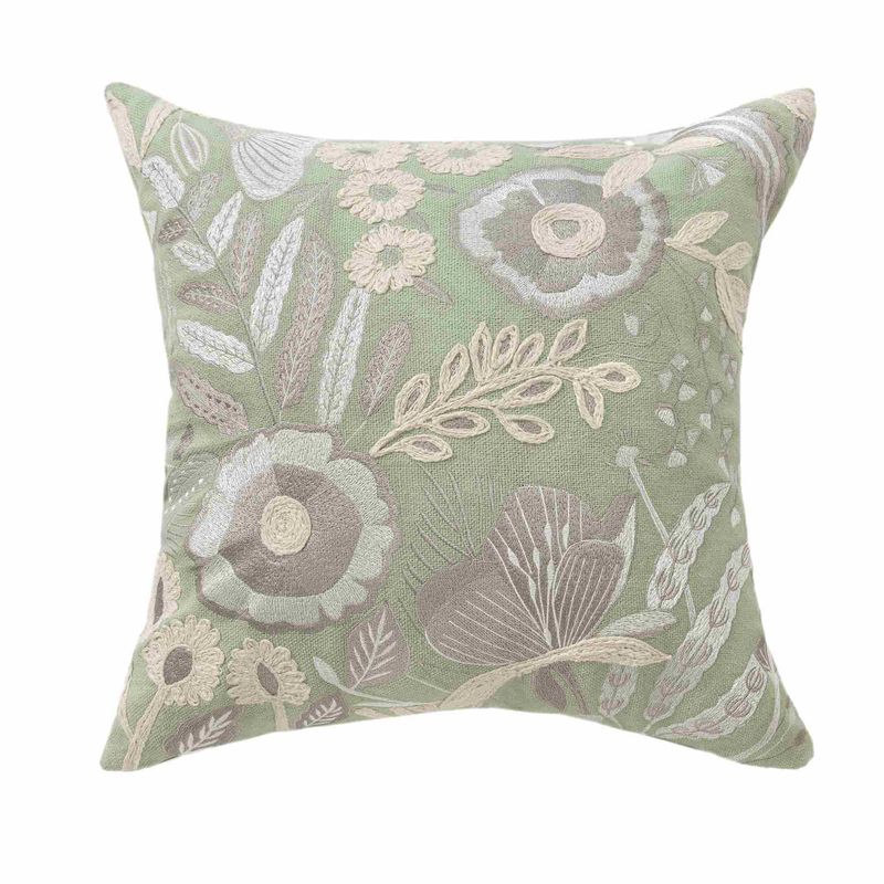 Green Pillow (Feather-filled)