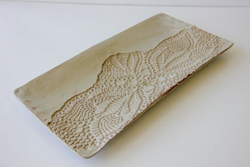 Large Oyster Shell Platter