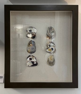 Oyster Shell Art  - 16x18