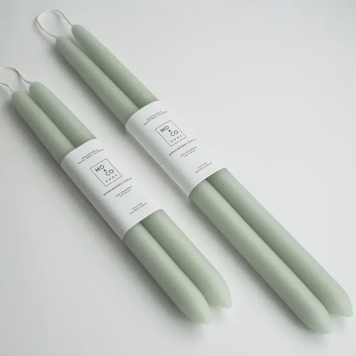 14&quot; Beeswax Taper (Eucalyptus)