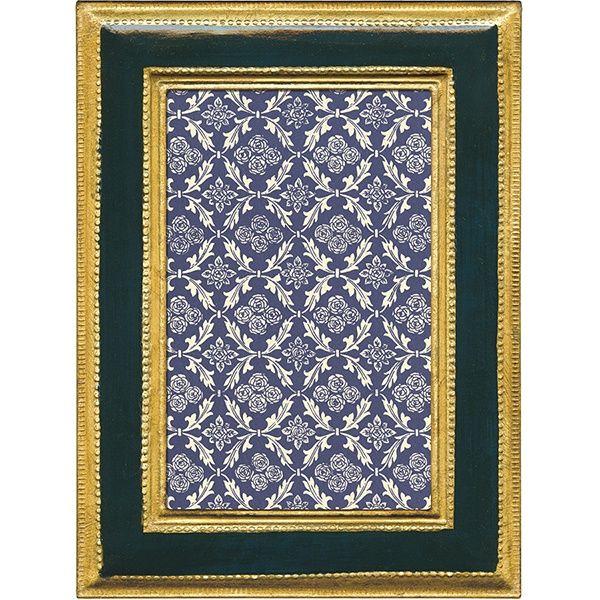 Florentine Blue 5x7 Handmade Italian Frames