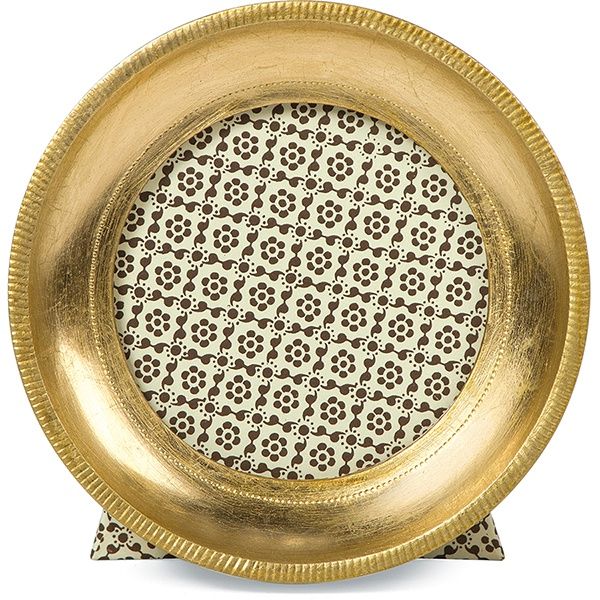 Florentine Gold Leaf Round Handmade Italian Frames