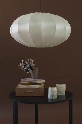 Silk Pumpkin Pendant Offwhite
