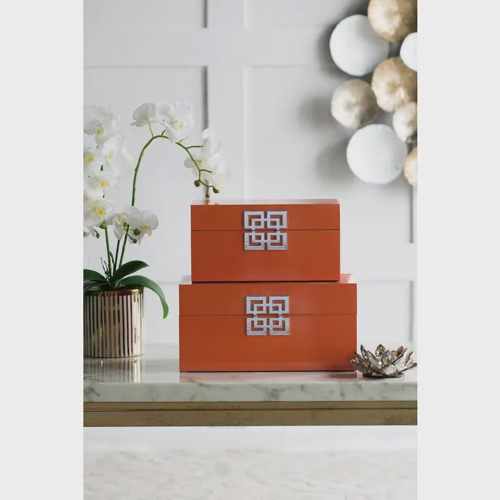 Orange Decorative Box (Large)