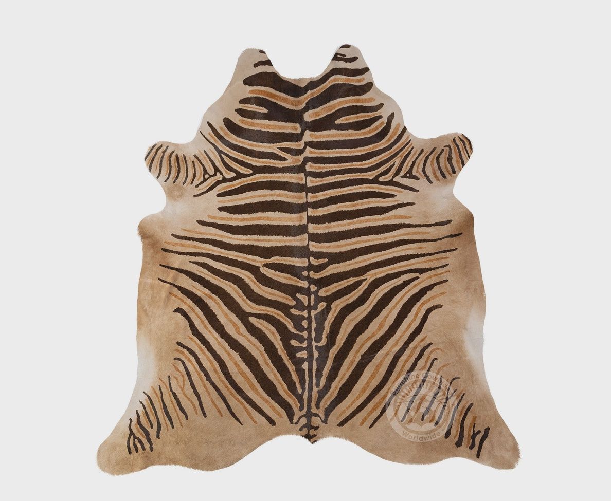 Cowhide w/ Zebra Stripes