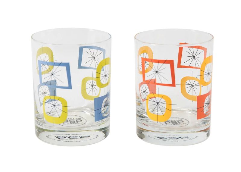 Atomic Old Fashioned Glasses