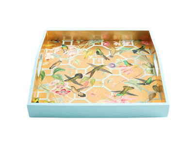 Hummingbird Tray (14x14)