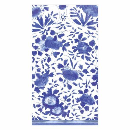 Caspari Delft Blue Guest Napkins