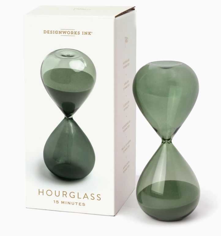 Evergreen Hourglass, 15 Min