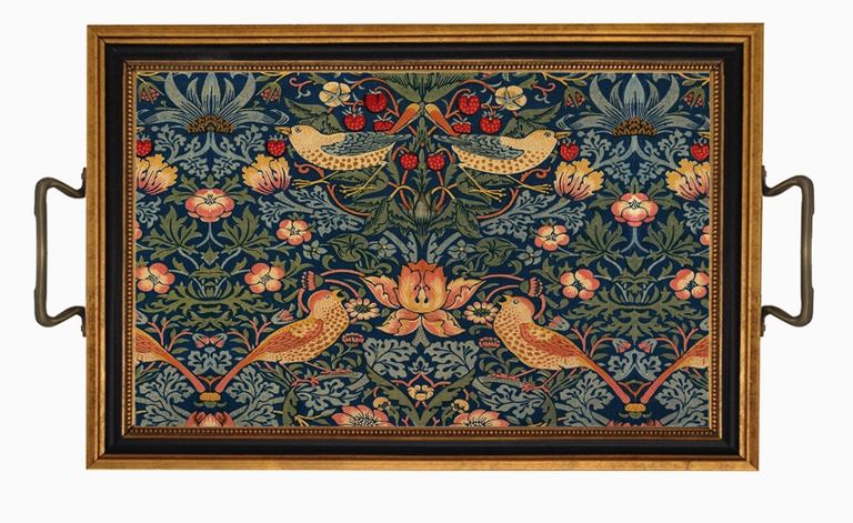 William Morris Strawberry Thief Tray