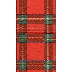 Royal Plaid Guest Towel