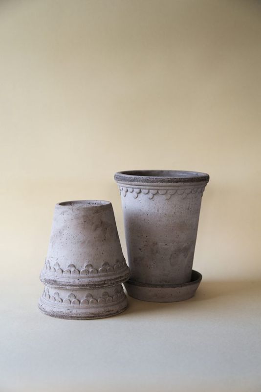 Kobenhavner Grey  14cm/H9.4"  Tall