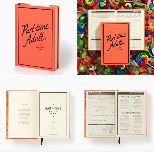 Part-Time Adult Undated Daily Planner