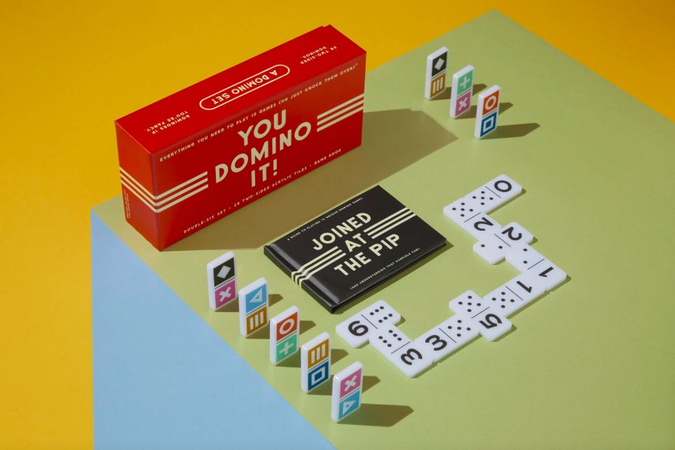 You Domino It! Domino Game Set