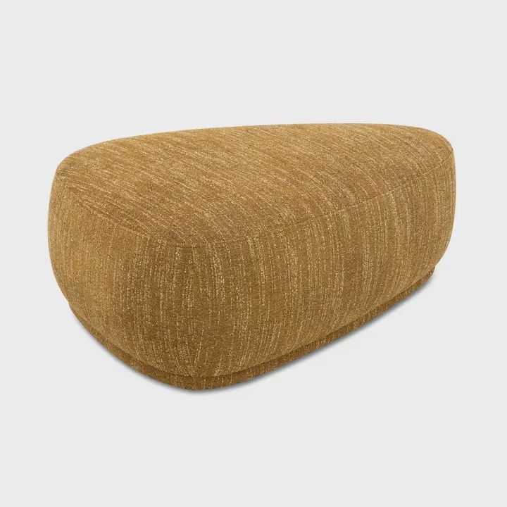 Pebble 44" Rounded Triangular Ottoman