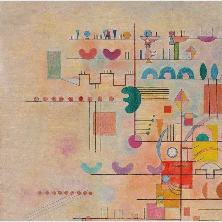 Graceful Assent by Wassily Print (5x7)