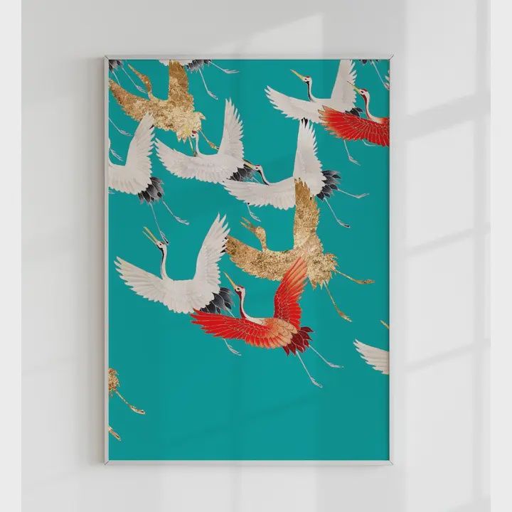 Cranes in the Sky Print (5x7)